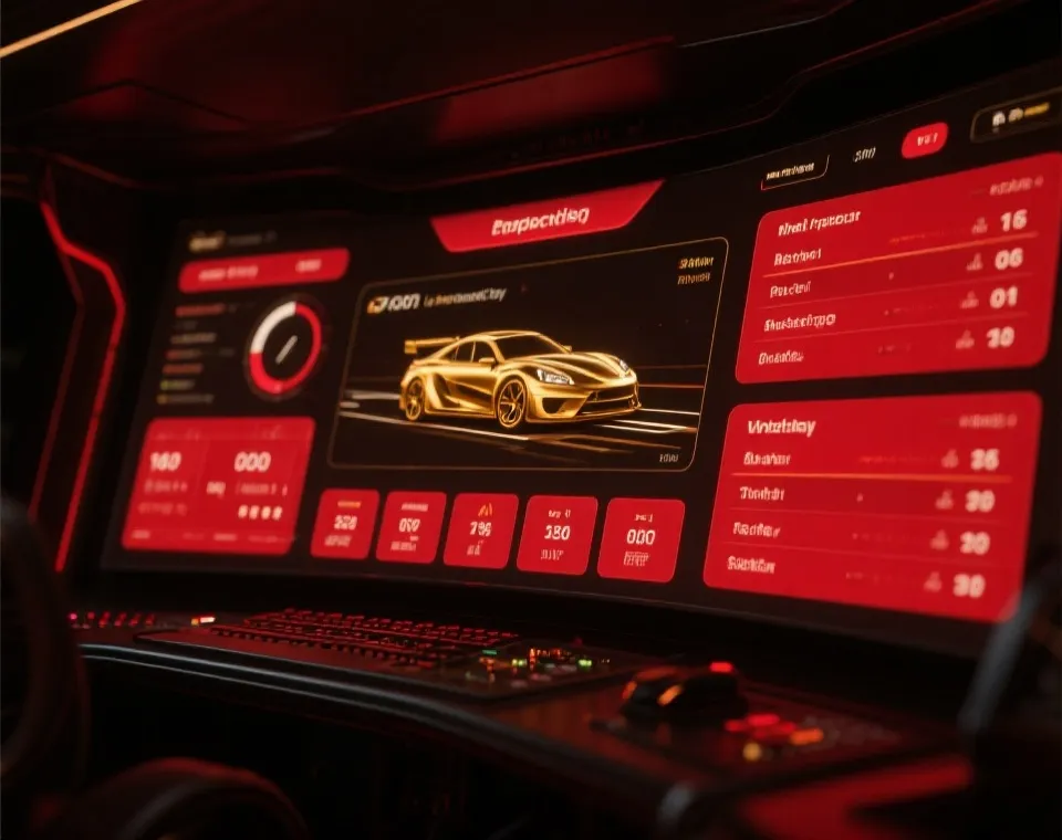 极速赛车开奖直播可视化界面